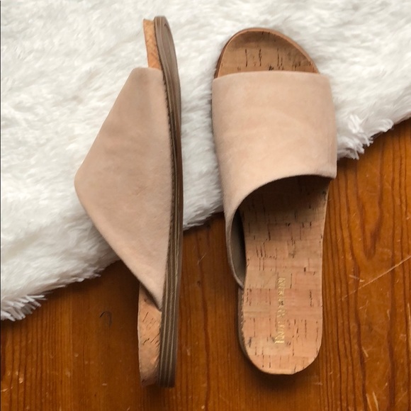 Enzo Angiolini Suede Slide Sandal - Picture 2 of 3